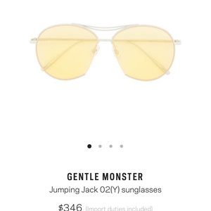 Gentle Monster jumpingJack sunglasses
